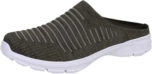 Womens Slip On Sneakers Casual Comfortable Walking Shoes Lightweight Canvas Flats Breathable Mesh Non Slip Loafers