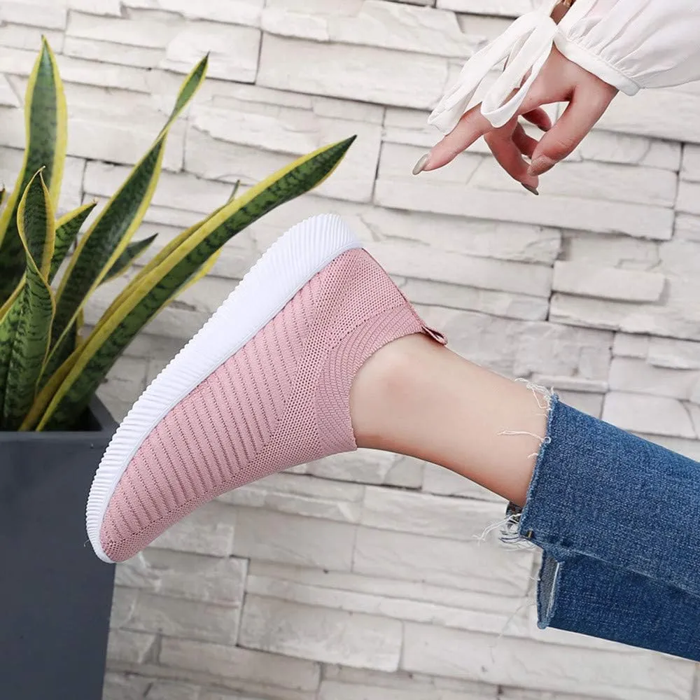 Womens Slip On Sneakers with Arch Support Business Casual Shoes Women Womens White Tennis Shoes Slip on Non Slip Low Top Casual Womens Loafers Men's Sneakers