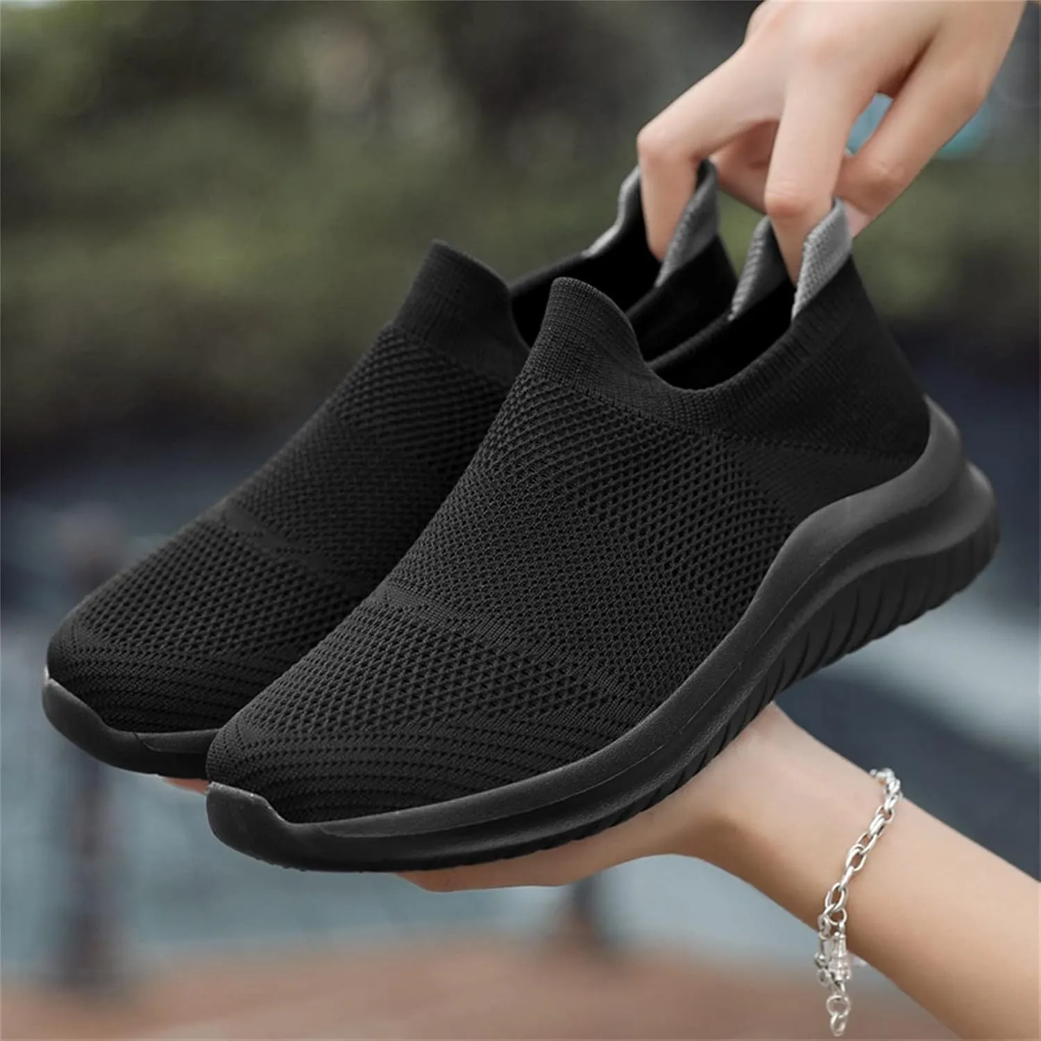 Womens Slip On Sneakers Women Walking Tennis Shoes Womens Tennis Shoes Dressy Women Casual Shoes Walking Sneakers Steel Toe Tennis Shoe Cross Trainer Shoe