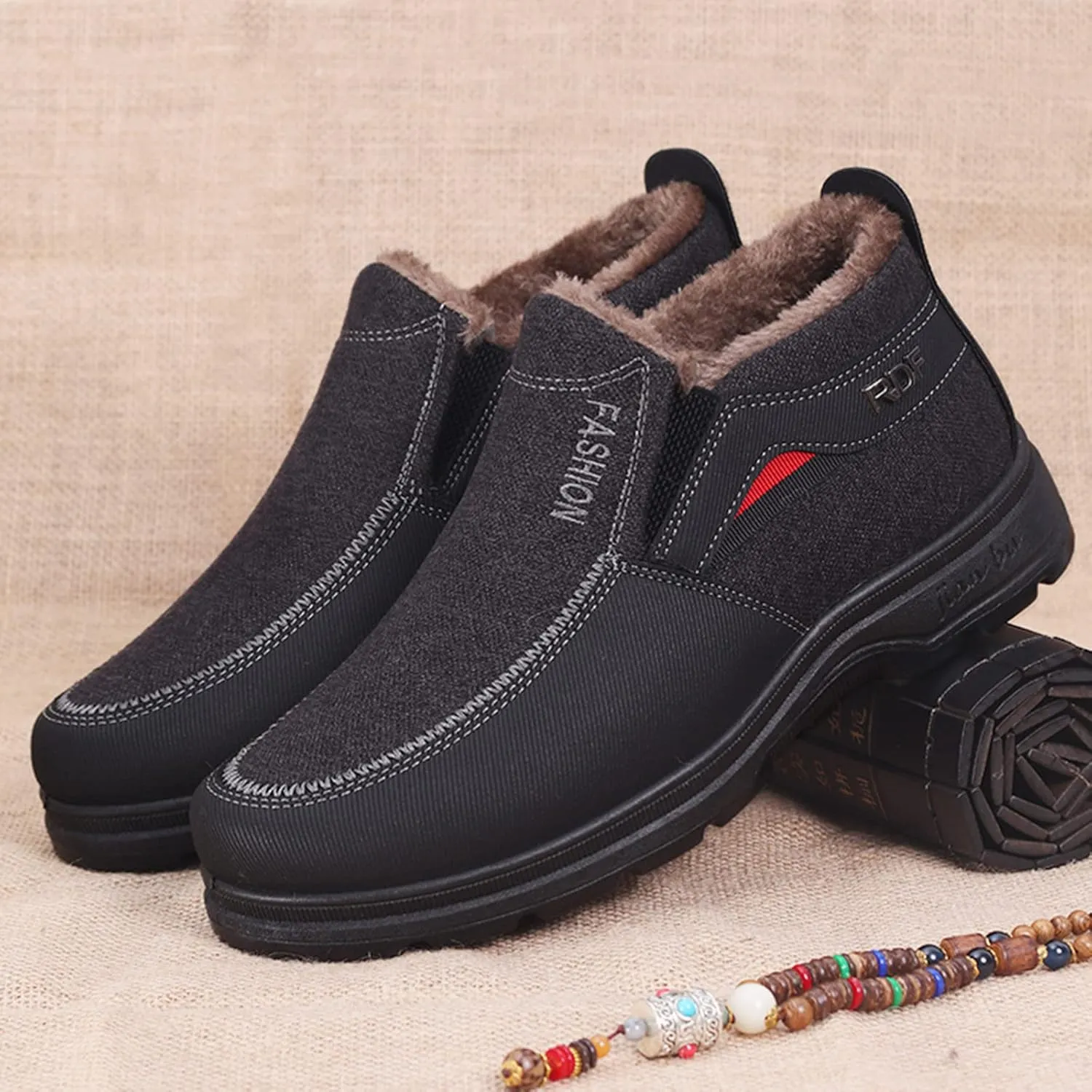 Womens Snow Boots Waterproof Winter Boots for Ladies Non Slip Womens Snow Boots Winter Warm Ankle Boots Womens Waterproof Slip On Boot Tennis Shoes Womens Winter Booties Men