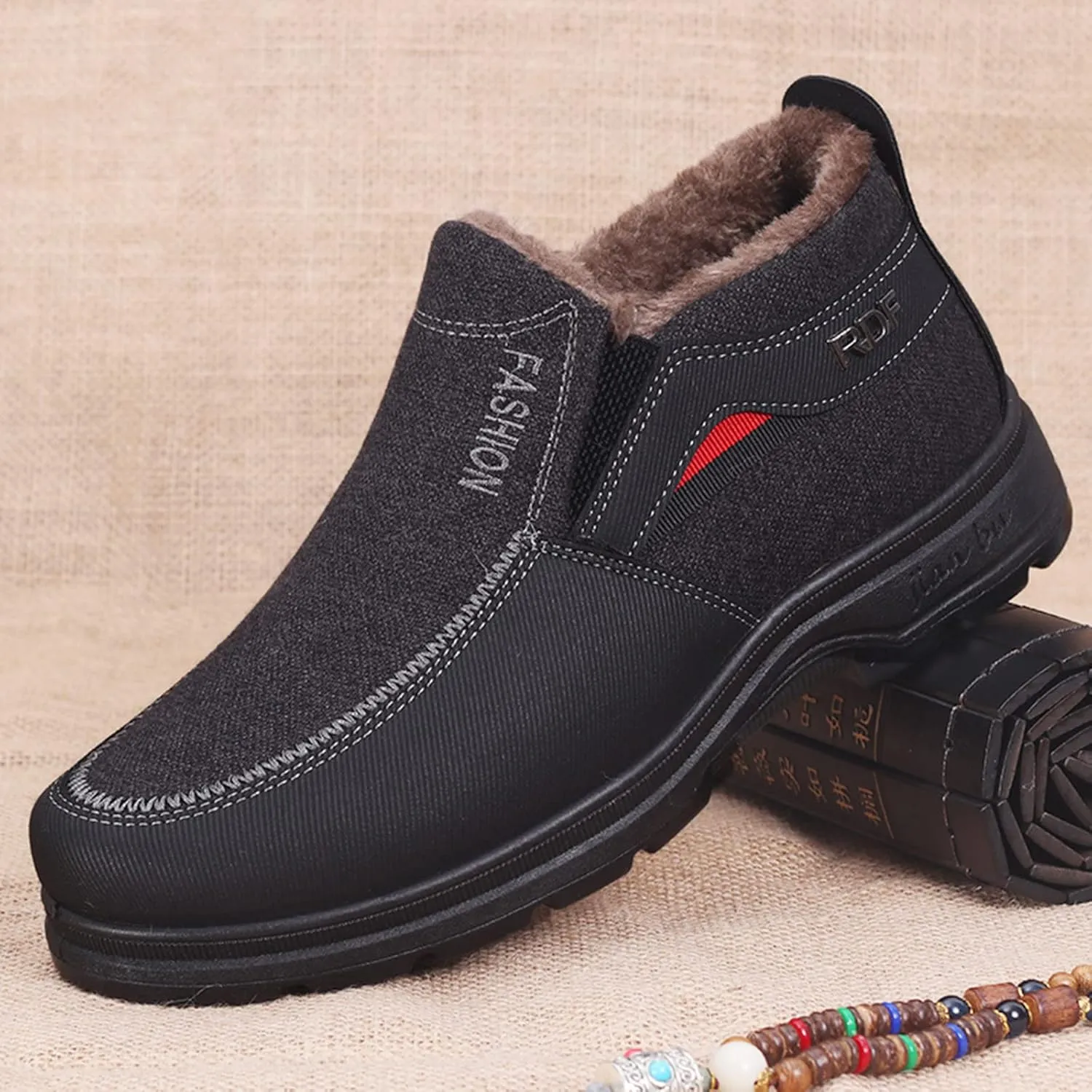 Womens Snow Boots Waterproof Winter Boots for Ladies Non Slip Womens Snow Boots Winter Warm Ankle Boots Womens Waterproof Slip On Boot Tennis Shoes Womens Winter Booties Men