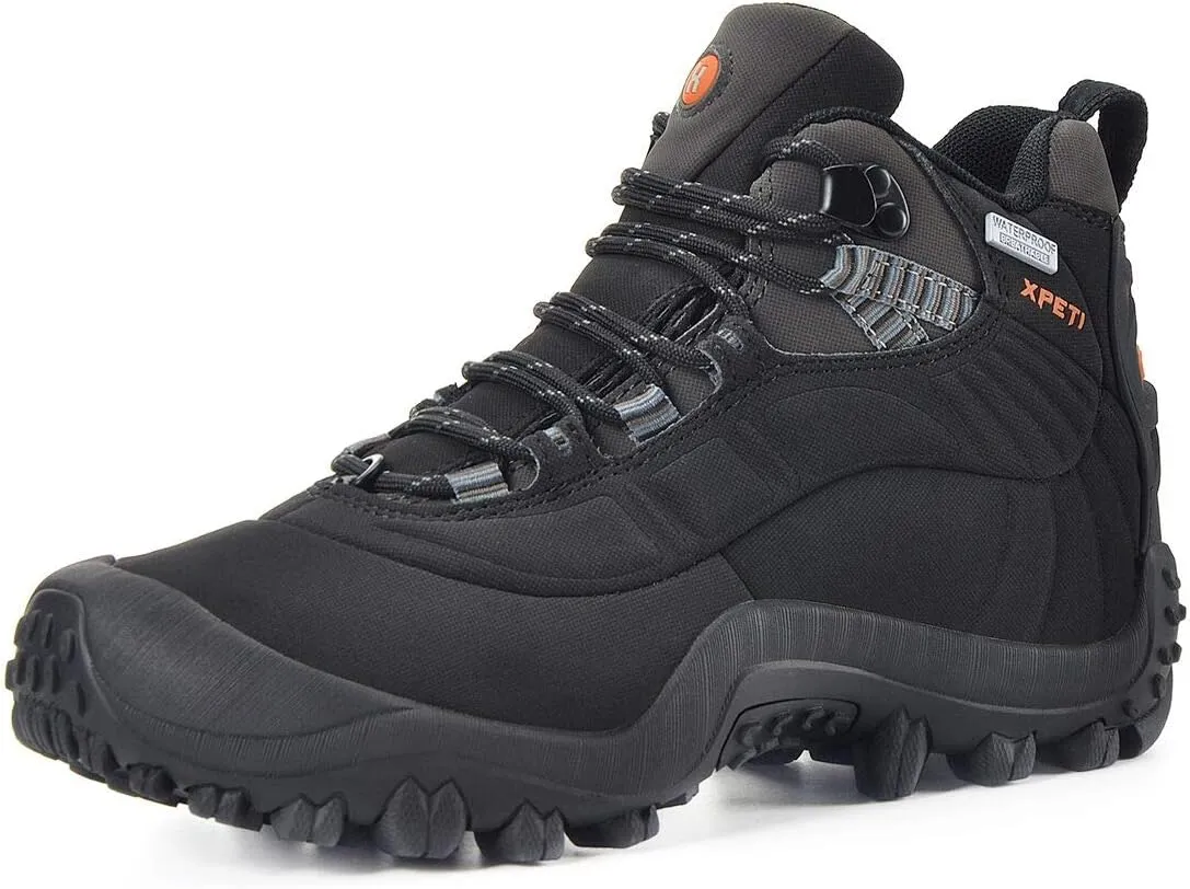XPETI Women's Thermator Low-Top Waterproof Hiking Boots Non Slip Outdoor boots