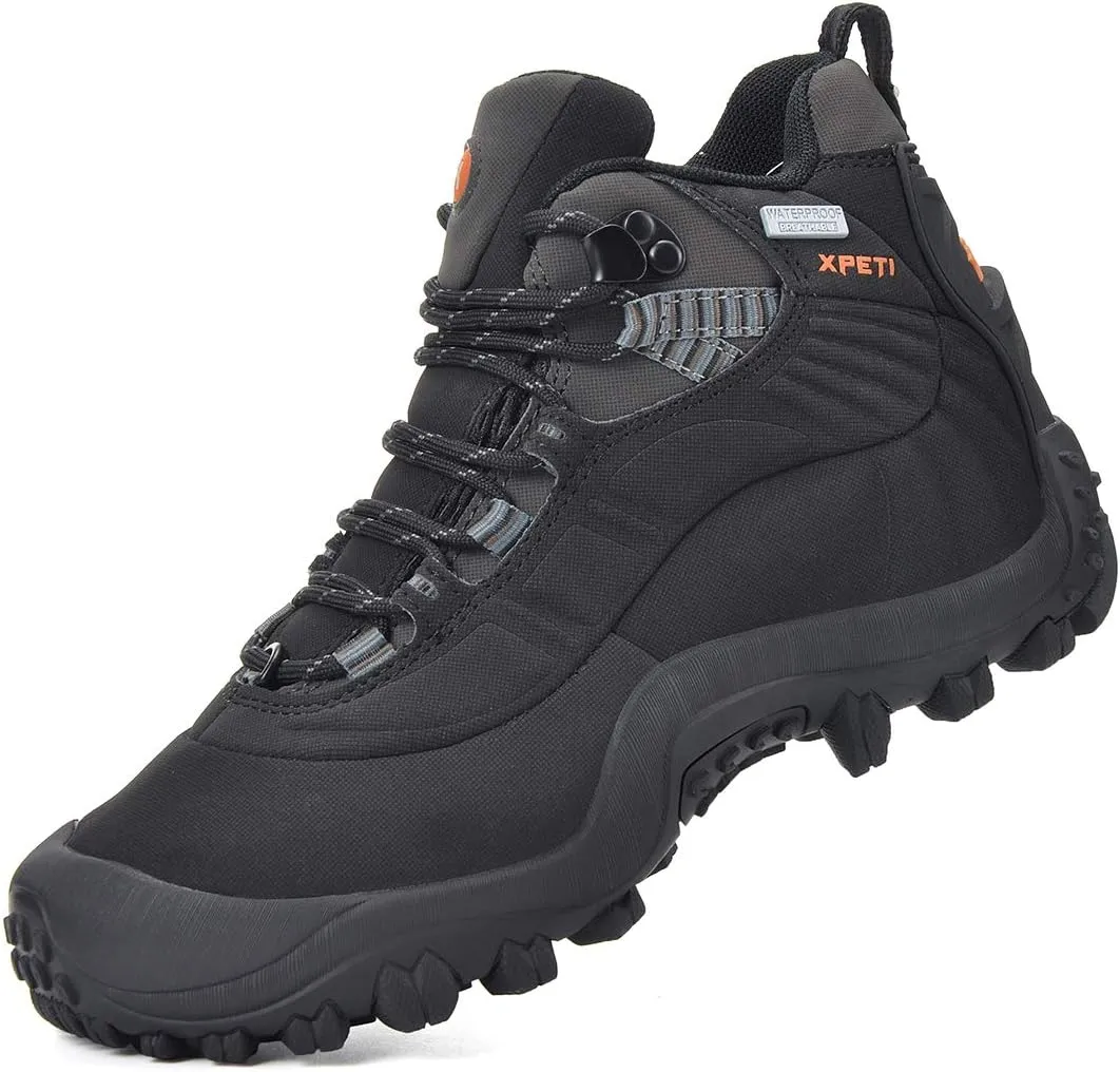 XPETI Women's Thermator Low-Top Waterproof Hiking Boots Non Slip Outdoor boots